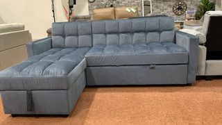Sofá Cama Chaise Longue Gris OFERTA!!
