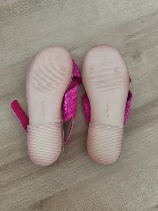 Sandalias Zara Niña Fucsia