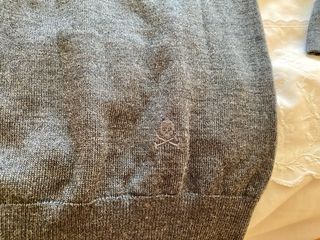 Jersey Scalpers Cisne Merino 100% Gris Talla S