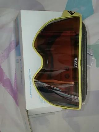 Gafas de esquí Roxy amarilla