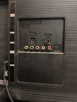 Televisión Samsung Negra