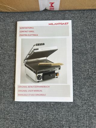 Milantoast 1600X Plancha Eléctrica - nuevo in caja