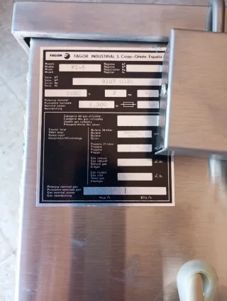 Freidora Fagor FI-5L 220V