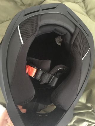 Casco Moto/Motocross Negro con Gafas