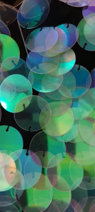 Abito cocktail paillettes