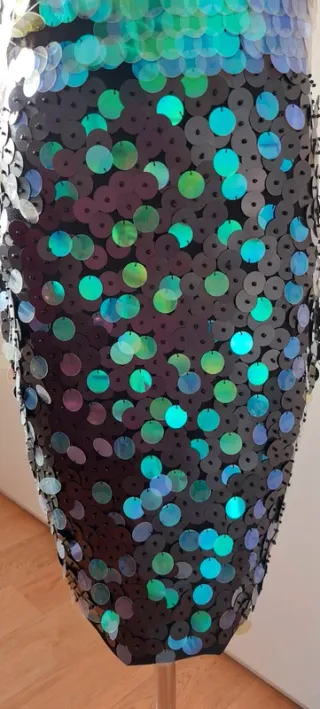 Abito cocktail paillettes