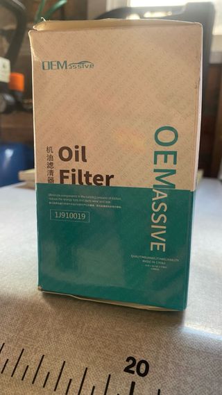 Filtro de Aceite OEMASSIVE mercedes 1J910019 Nuevo