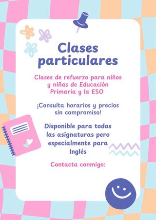CLASES PARTICULARES DE INGLES