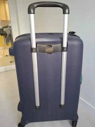 Maleta Samsonite XL Rígida Gris 4 Ruedas