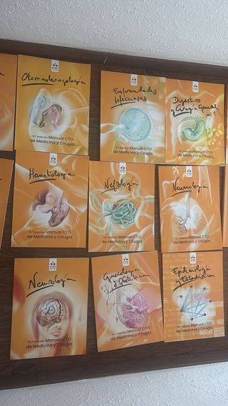 Manuales CTO de medicina. Ultima edición.