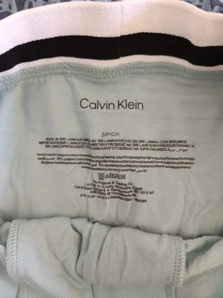 3 Calzoncillos Calvin Klein Talla S