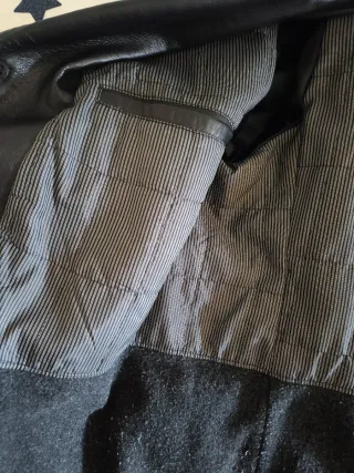 Chaqueta de cuero SPF Talla L