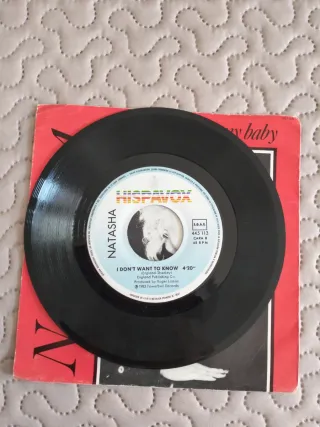 Vinilo Natasha - I want you to be my baby