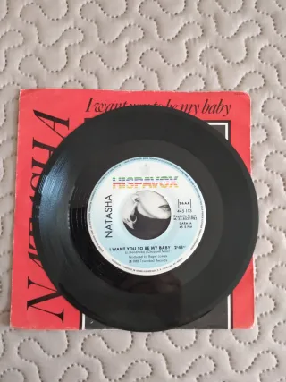 Vinilo Natasha - I want you to be my baby
