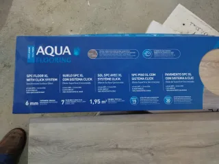 Suelo SPC XL Aqua Flooring Click 77m²