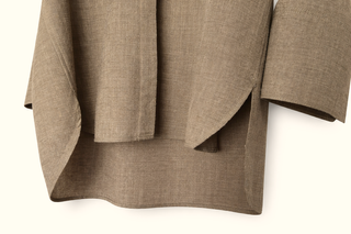 Camisa Zara Lana Oversize Mujer XS Marrón