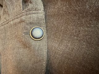 Camisa Zara Lana Oversize Mujer XS Marrón