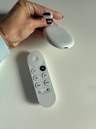Chromecast con Google TV HD Blanco