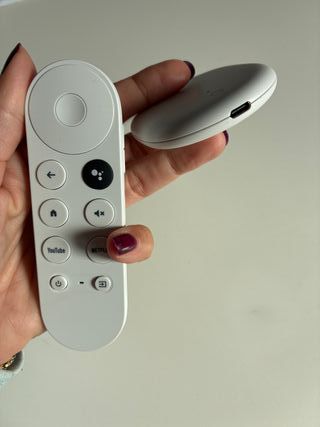 Chromecast con Google TV HD Blanco
