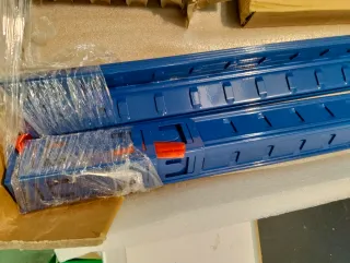 Scaffale 5 Livelli 600kg Blu SONGMICS GLR050Q01