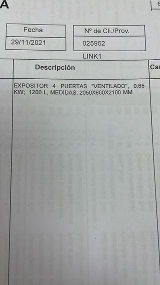 Cámara frigorífica industrial