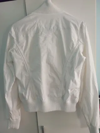 Cazadora  Bomber,Groggy Blanca