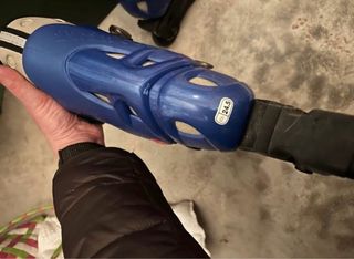 Pattini a rotelle blu