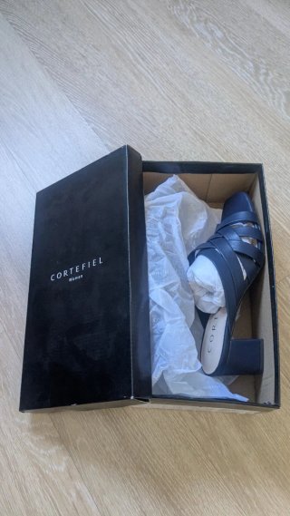 Sandalias Cortefiel Azul Marino Talla 38 Nuevas