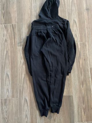 Conjunto Puma hombre negro Sudadera S Pantalón XS
