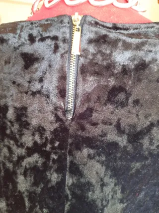 Vestito nero velluto