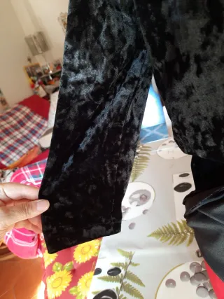 Vestito nero velluto