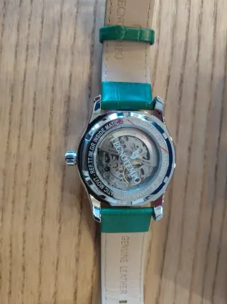 Orologio da polso Tecnotempo verde e argento