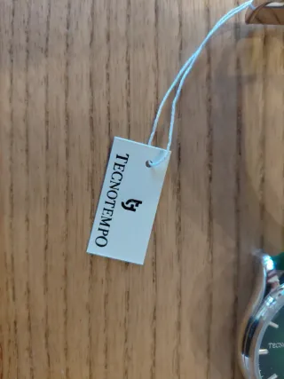 Orologio da polso Tecnotempo verde e argento