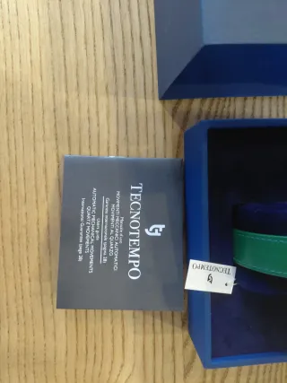 Orologio da polso Tecnotempo verde e argento