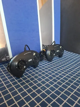 X2 MEGADRIVE ORIGINAL MANDOS OFICIALES