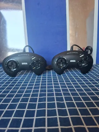 X2 MEGADRIVE ORIGINAL MANDOS OFICIALES