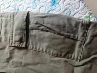 Pantalones Cargo Negro y Verde Militar