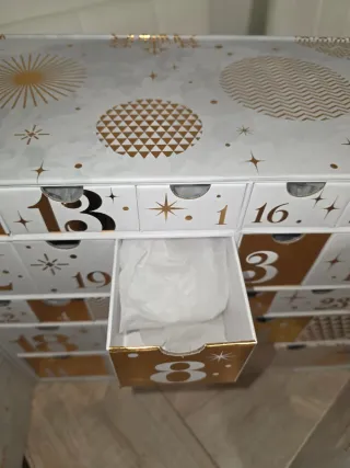 Caja vacía con 25 cajones para joyero organizador