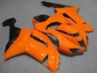 CARENADO PINTADO KAWASAKI ZX6R NARANJA 2007-08