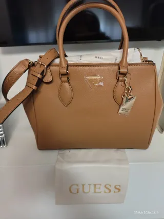 Bolso Guess Blanco Original Nuevo