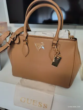 Bolso Guess Blanco Original Nuevo