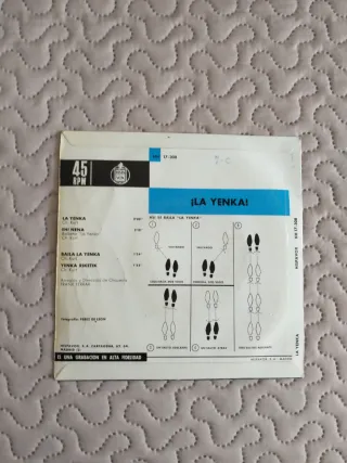 Disco Vinilo La Yenka - Johnny y Charley