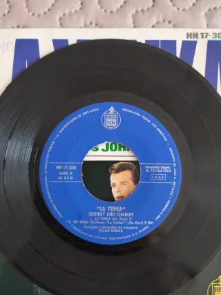 Disco Vinilo La Yenka - Johnny y Charley