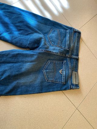 Vaqueros Emporio Armani Hombre Azules
