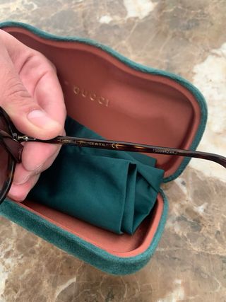 Gafas de Sol Gucci Negras y Verdes