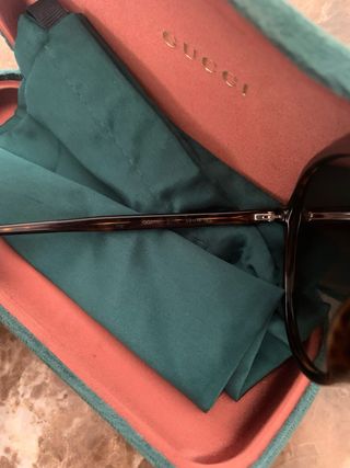 Gafas de Sol Gucci Negras y Verdes