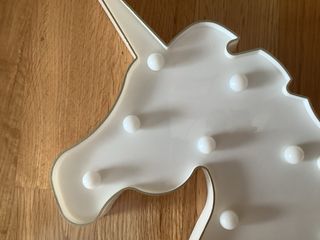 Lámpara LED Unicornio Blanca