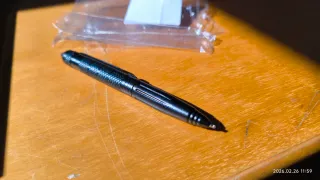 Bolígrafo Táctico Negro