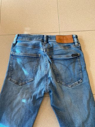 Vaqueros Calvin Klein Hombre Azules Talla 28