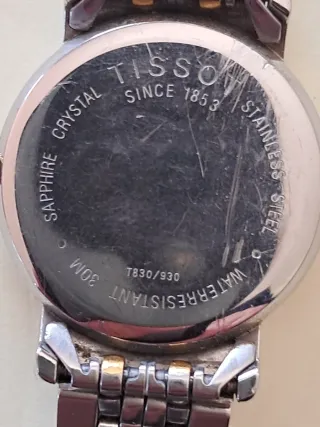 Reloj Tissot Mujer Oro y Plata